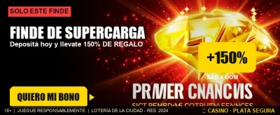 ¡Súper carga tu finde! banner
